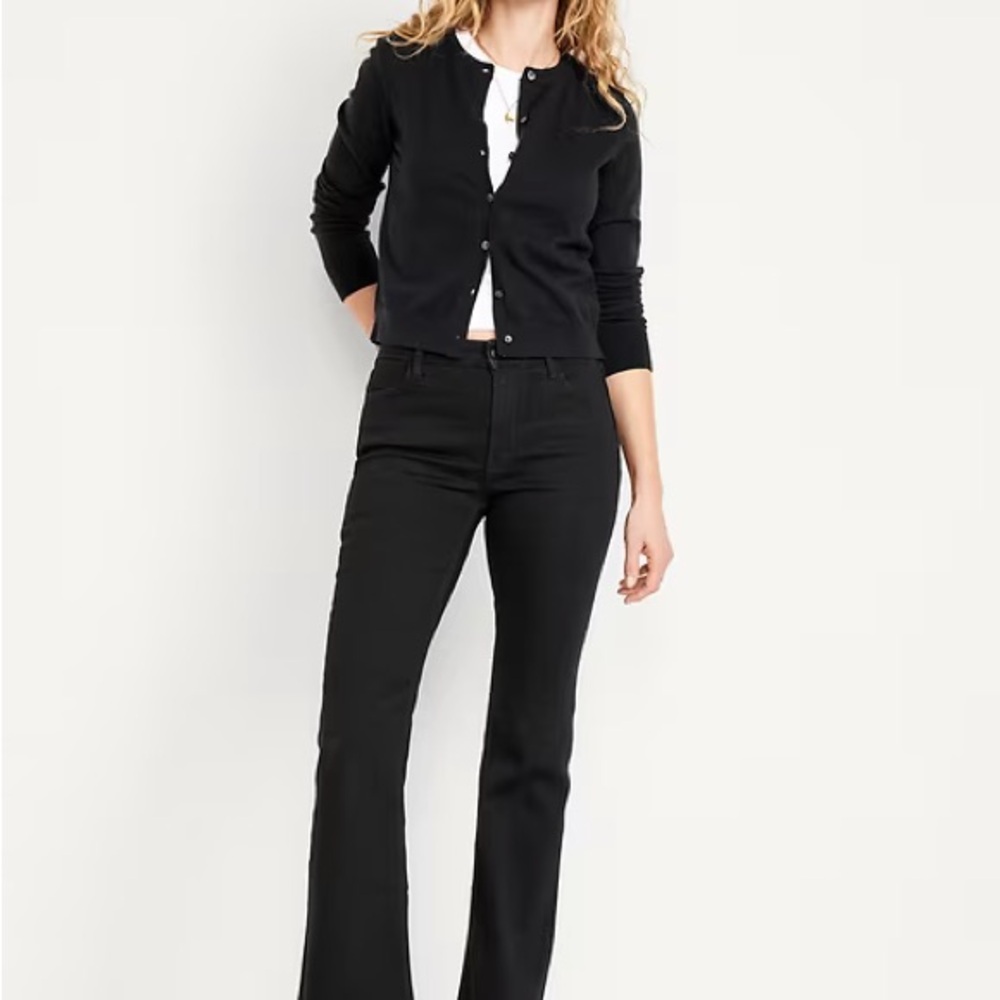 Old Navy High-Waisted Wow Flare Jeans Petite